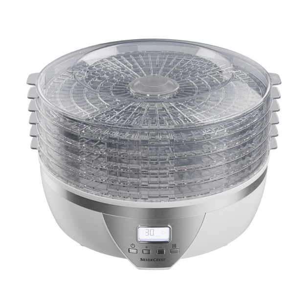 Сушарка сушка для овочів, фруктів та грибів Silver Crest SDA 350 A2 Germany - изображение 2