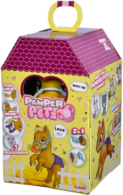 Zestaw do zabawy Simba Pamper Petz Pony ze stajnią i akcesoriami (105950009) - obraz 3