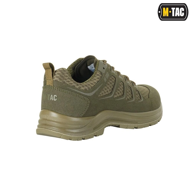 Мужские тактические кроссовки летние M-Tac размер 44 (29 см) Олива (Зелёный) (Iva Olive) - изображение 2
