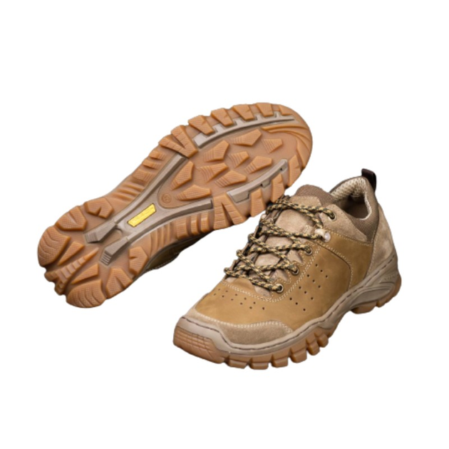 Військові кросівки шкіряні шкіряні чоловічі. Взуття тактичне крекінгове Літні для ВСУ, розмір 47 (105008-47) - зображення 1