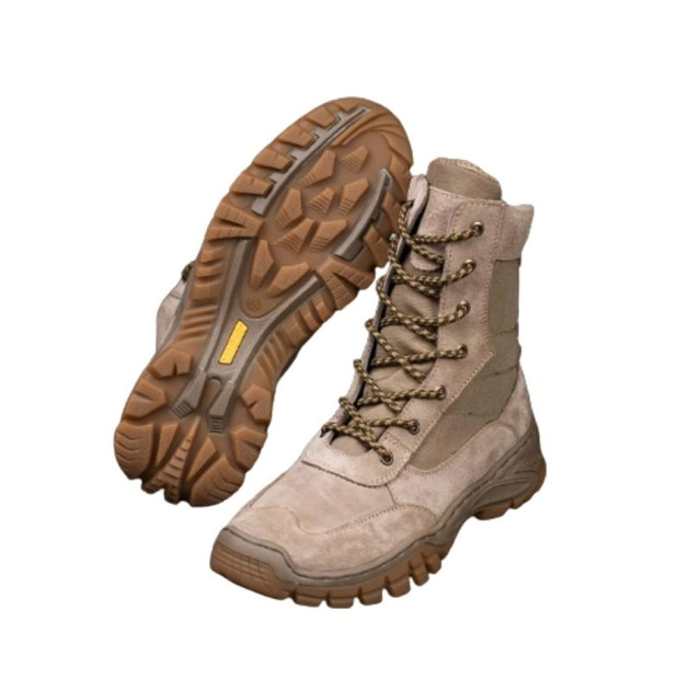 Тактическая обувь для военных лето Берцы, цвет песочный, размер 48 (105009-48) - изображение 1