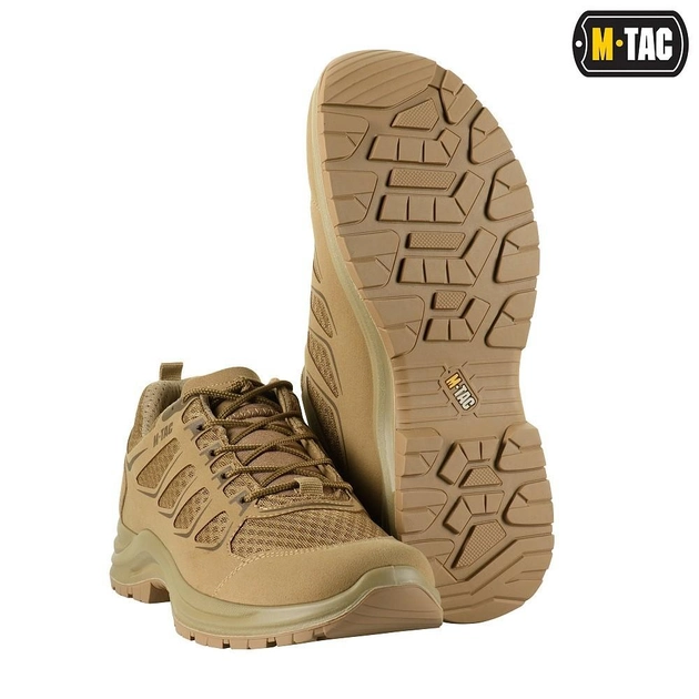 Мужские тактические кроссовки летние M-Tac размер 42 (27,7 см) Койот (Пеочный) (IVA COYOTE) - изображение 1