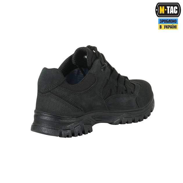 Чоловічі тактичні кросівки демісезонні M-Tac розмір 45 Чорний (LEOPARD III Black) водонепроникний - зображення 2