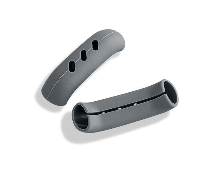 Силіконовий тримач для ручок каструль UNIQUE Gray 2 шт в комплекті - изображение 4