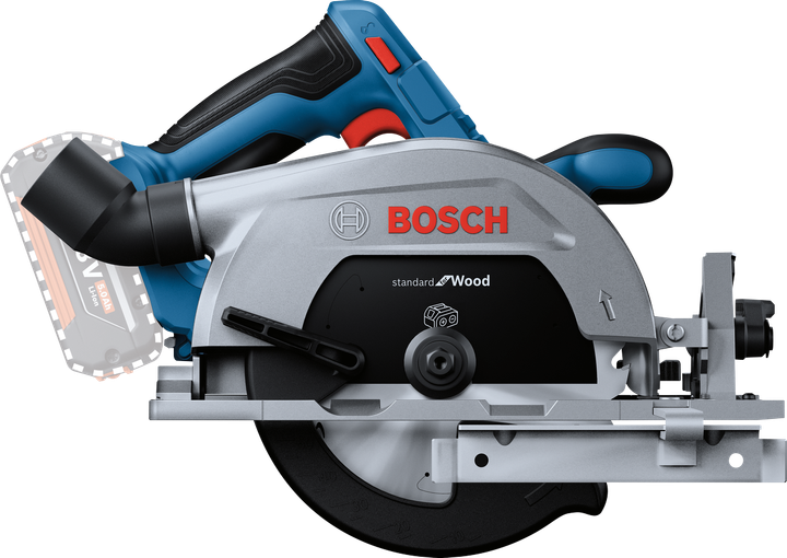 Безщіткова акумуляторна циркулярна пила Bosch GKS 185-LI соло (06016C1221) - зображення 3