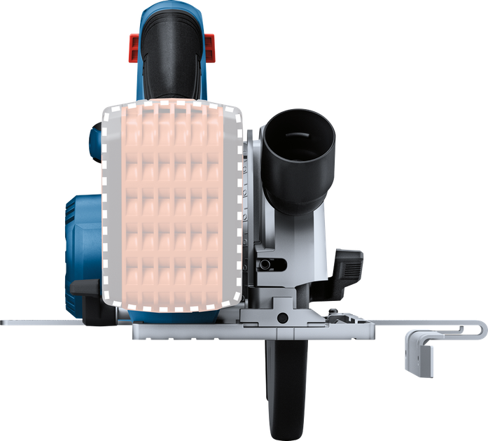 Безщіткова акумуляторна циркулярна пила Bosch GKS 185-LI соло (06016C1221) - зображення 4