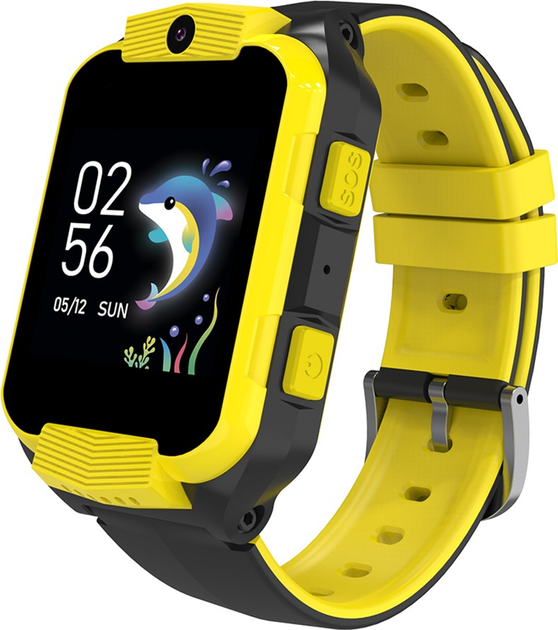 Smartwatch dla dzieci Canyon Cindy KW-41 Yellow/Black (CNE-KW41YB) - obraz 2