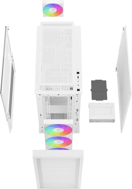 Корпус DeepCool CH560 White (R-CH560-WHAPE4-G-1) - Фото 14 Корпус DeepCool CH560 White (R-CH560-WHAPE4-G-1) - зображення 14