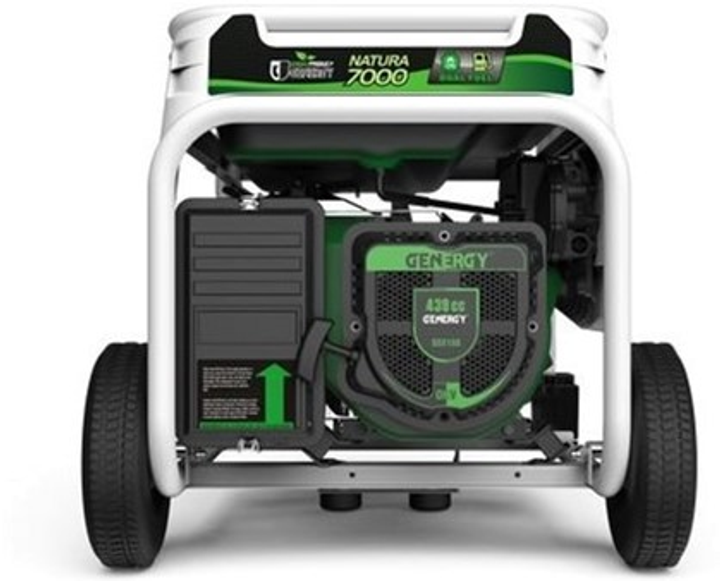 Генератор газобензиновий GENERGY NATURA 7000 6/7 кВт електричний пуск AVR (240027090) - зображення 6