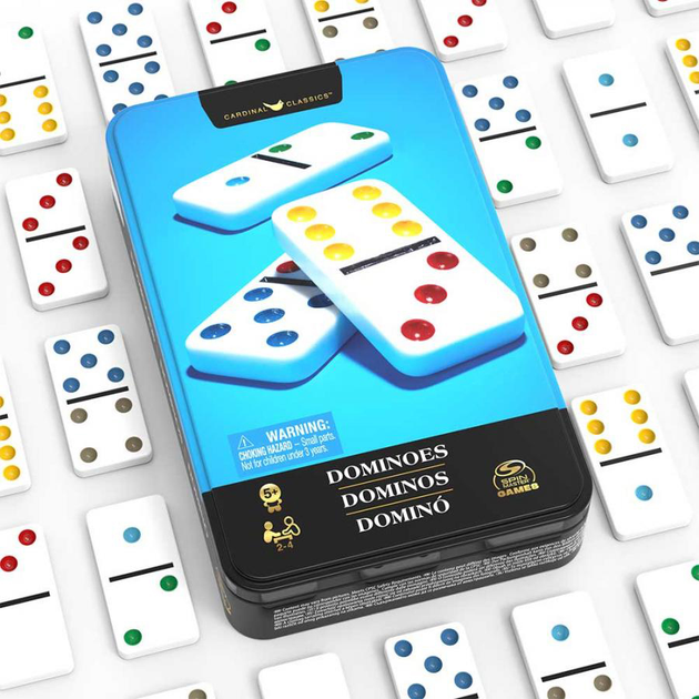 Настільна гра Spin Master Доміно у жерстяній коробці (SM98405/6065369) - зображення 2