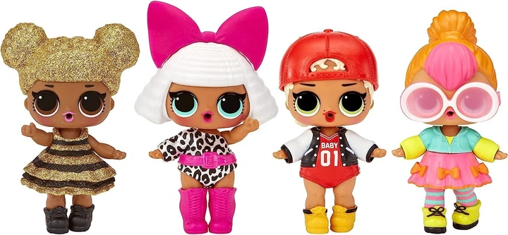 Кукла лол неон L.O.L. Surprise! 707 Neon QT Doll with 7 Surprises