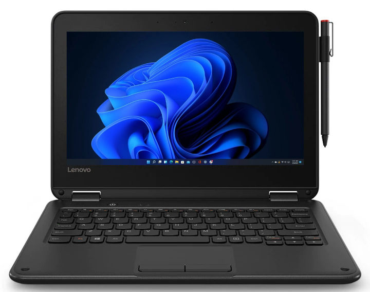 Ноутбук 11.6" Lenovo 300e Intel Celeron N3450 RAM 4GB eMMC 128GB Windows 11 Over Stоск - изображение 2