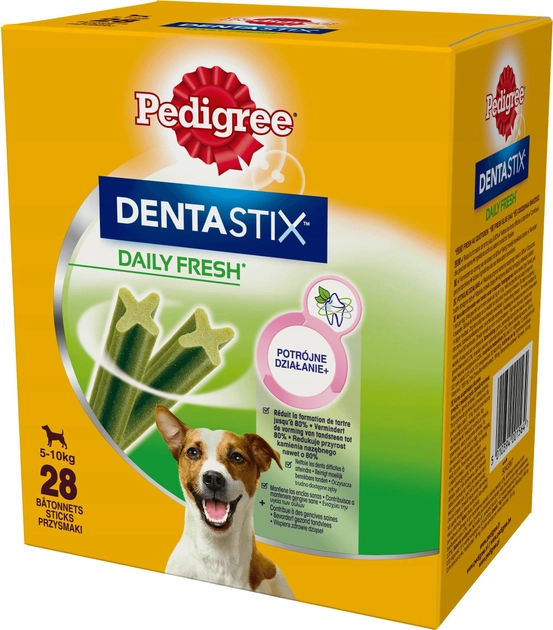 Przysmak dla psów Pedigree DentaStix Fresh 0,44 kg (5010394001564) - obraz 1
