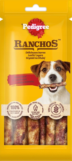 Gryzak dla psów Pedigree Ranchos Lastin Layers wołowina 0.04 kg (4008429155475) - obraz 1