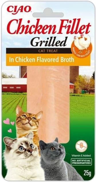 Przysmak dla kota Churu filet z kurczaka w bulionie 0.025 kg (8859387700889) - obraz 1
