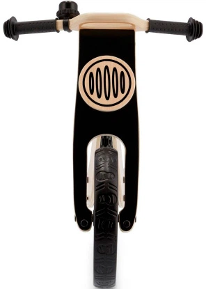 Rowerek biegowy Kinderkraft Uniq drewniany beżowo-czarny (KKRUNIQNAT0000) - obraz 5