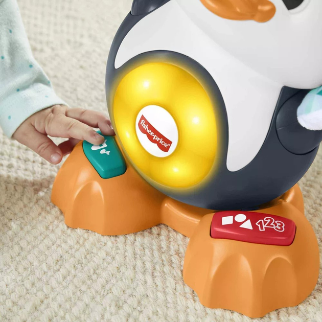 Zabawka interaktywna Fisher Price Linkimals Pingwin (0194735011209) - obraz 4