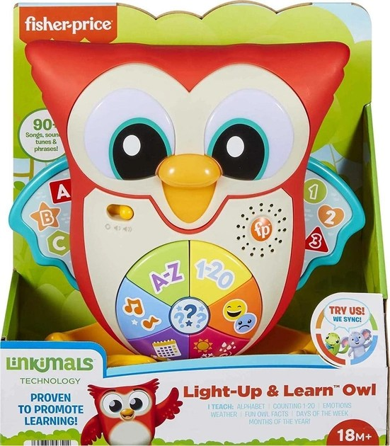 Інтерактивна іграшка Fisher Price Сова (0194735091485) - зображення 3