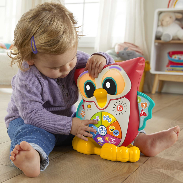 Інтерактивна іграшка Fisher Price Сова (0194735091485) - зображення 4