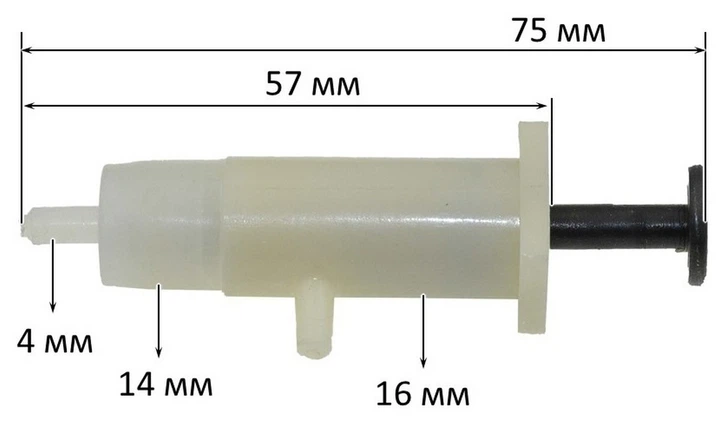 Маслонасос d16/d14 L66, арт.saw305 - изображение 4