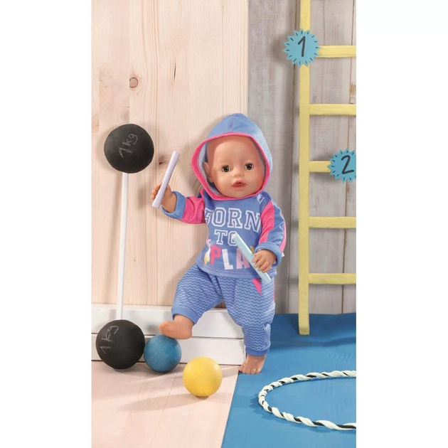 Набір одягу для спорту Zapf Creation Baby Born 43 cm (4001167830109) - зображення 2