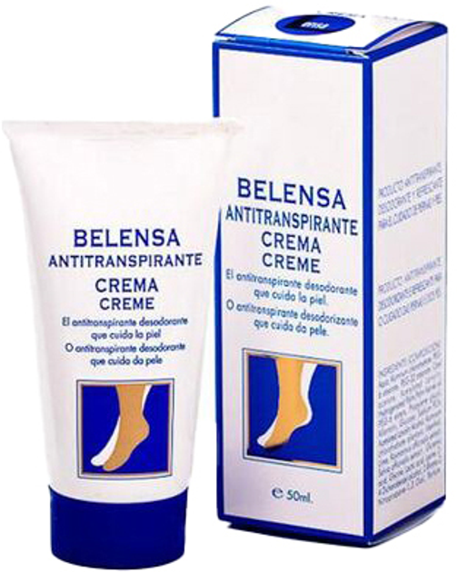 Dezodorant do stóp Belensa Crema Antitranspirante Pies 50 ml (8470002117303) - obraz 1