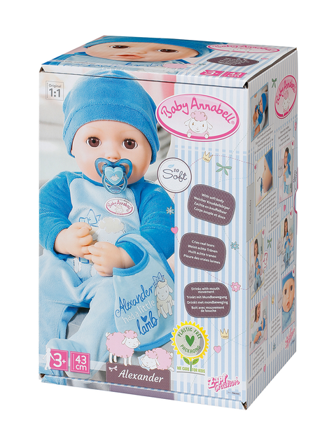 Lalka Zapf Creation Baby Annabell Alexander 43 cm (4001167706305) - obraz 7
