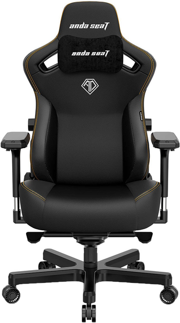 Кресло игровое Anda Seat Kaiser 3 Size L Black (AD12YDC-L-01-B-PV/C) - изображение 2
