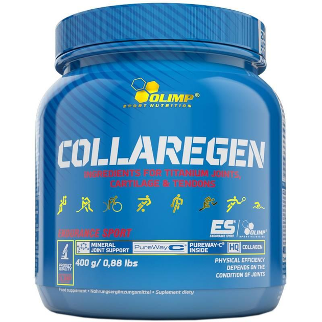 Препарат для суставов и связок Olimp Collaregen, 400 грамм Лимон ...