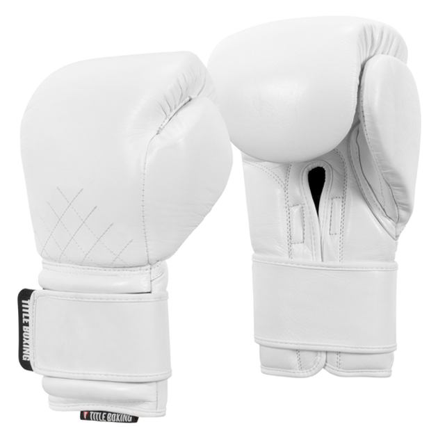 White title store boxing gloves