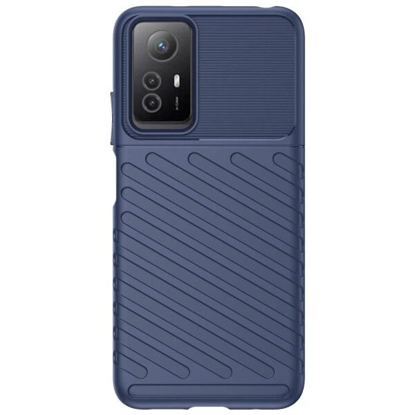 Защитный чехол Deexe Thunder Series для Xiaomi Redmi Note 12S - Blue - Фото 2 Защитный чехол Deexe Thunder Series для Xiaomi Redmi Note 12S - Blue - изображение 2