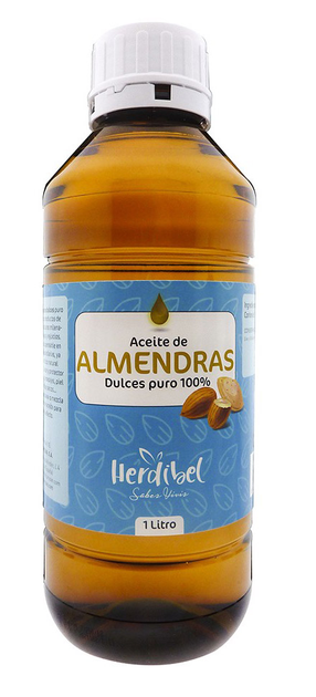 Olejek migdałowy do ciała Herdibel Aceite Almendras 1000ml (8436024230253) - obraz 1