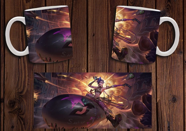 Кружка CupKit "Аркейн: Ліга Легенд / Arcane: League of Legends" №14 330мл біла - Фото 1 Кружка CupKit "Аркейн: Ліга Легенд / Arcane: League of Legends" №14 330мл біла - зображення 1