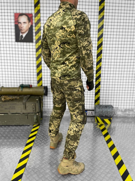 Тактичний військовий комплект Amarok ( Убакс + Штани ), Камуфляж: Піксель ЗСУ, Розмір: L - зображення 2