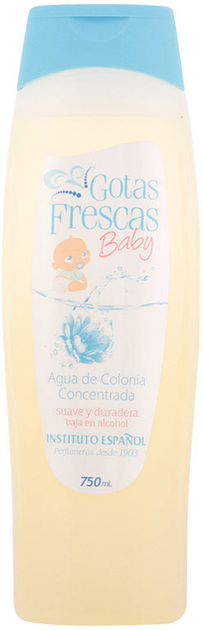 Woda kolońska dla dzieci Instituto Espanol Gotas Frescas Baby 750 ml (8411047149058) - obraz 1
