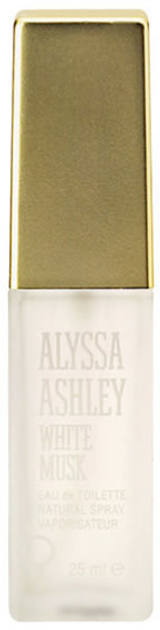 Туалетна вода для жінок Alyssa Ashley Musk White Eau De Toilette Spray 25 мл (3495080309230) - зображення 1