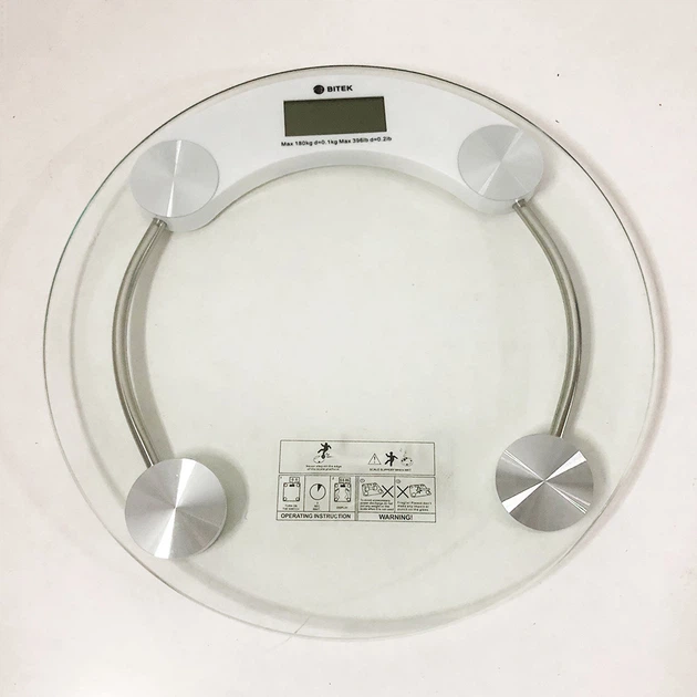 Весы электронные напольные MATARIX MX-451A 180 кг круглые, весы для взвешивания людей 5160680 - изображение 7