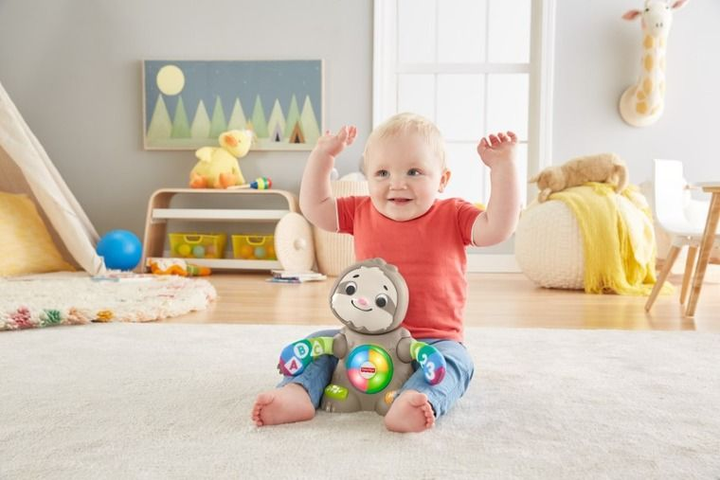 Zabawka Interaktywna Fisher Price Linkimals Leniwiec (0887961807028) - obraz 5