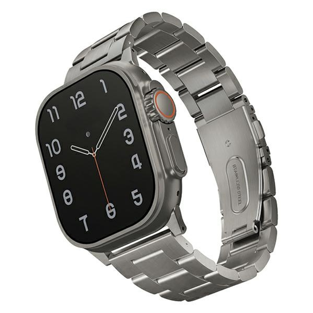Ремешок UNIQ Osta для Apple Watch 42 | 44 | 45 | 49 mm Titanium Silver ...