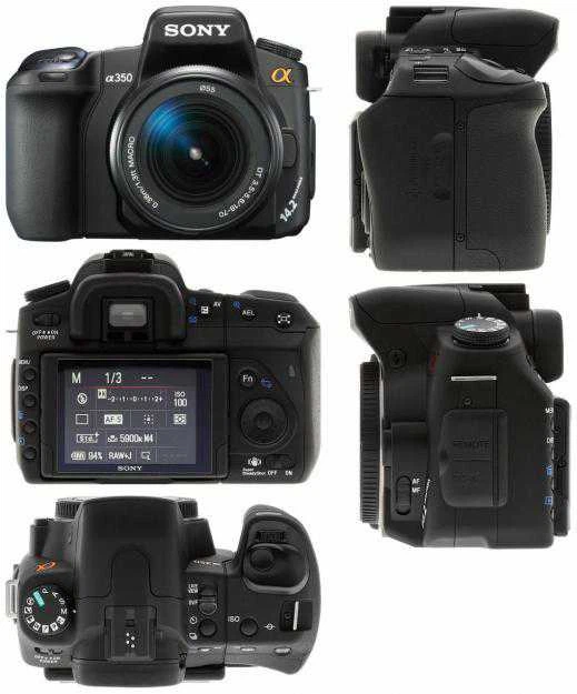 Фотоаппарат зеркальный Sony Alpha DSLR-A350Kit - Фото 7 Фотоаппарат зеркальный Sony Alpha DSLR-A350Kit - изображение 7