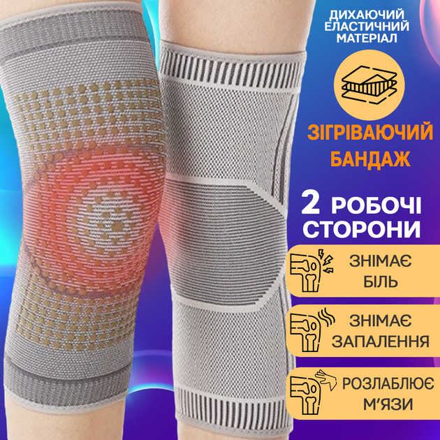 Бандаж на колено согревающий Key-Sports S17 компрессионный наколенник ...