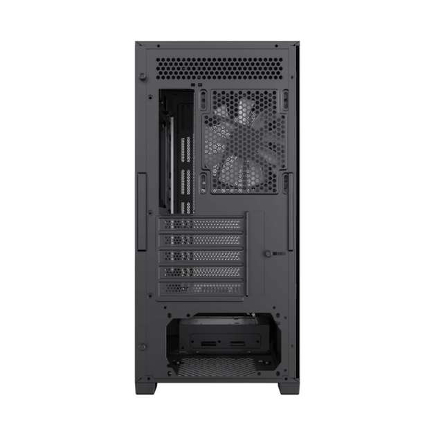 Корпус для комп'ютера Mіditower GameMax Defender TG без БЖ Чорний - зображення 8