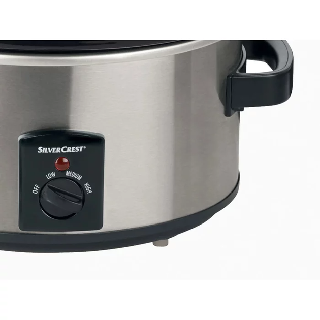 Медленноварка Мультиварка Silver Crest SSC 200 A1 3.5 л silver/black - изображение 2