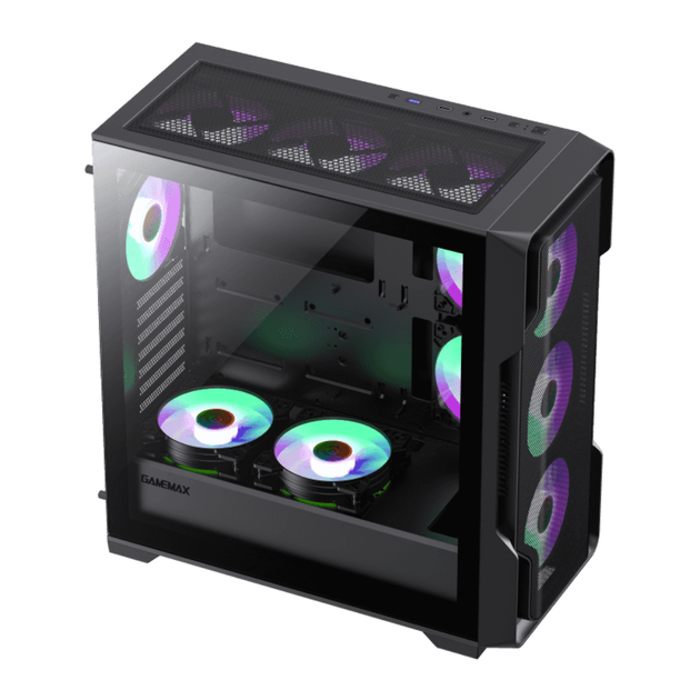 Корпус для компьютера Fulltоwer GameMax Siege BK без БП Черный - изображение 4