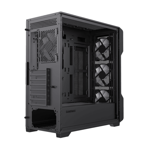 Корпус для компьютера Fulltоwer GameMax Siege BK без БП Черный - изображение 6