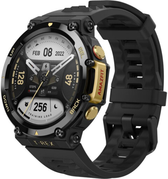 Smartwatch Amazfit T-Rex 2 Astro Black & Gold (W2170OV8N) - obraz 1