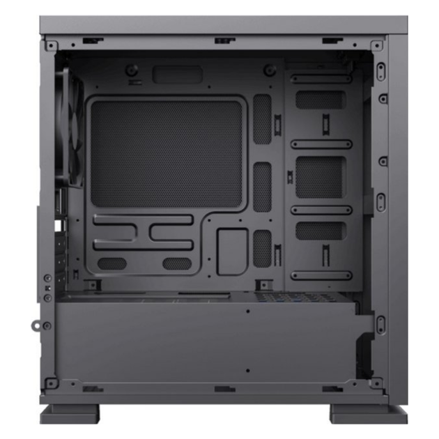 Корпус для комп'ютера Minitower GameMax M60 Black без БЖ Чорний - зображення 4