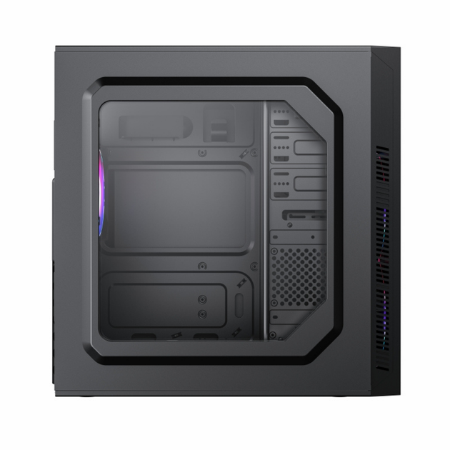 Корпус для комп'ютера Midіtower GameMax MT525-2U3TYC-3FAN без БЖ Чорний - зображення 6