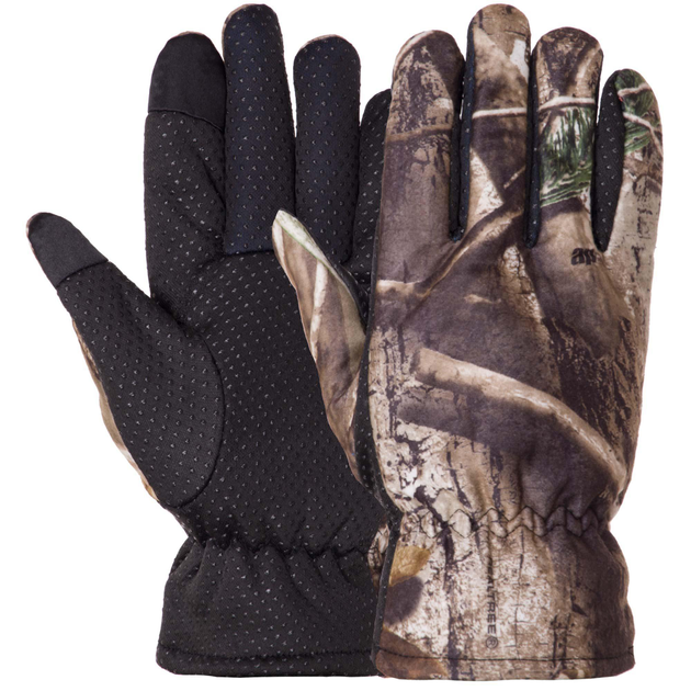 Перчатки для охоты и рыбалки с закрытыми пальцами SP-Sport BC-9235 размер L Камуфляж Лес - изображение 1