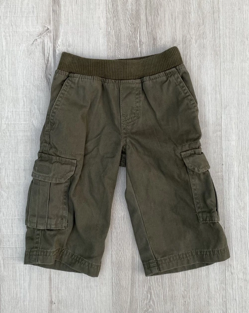 Штаны для мальчика Childrens place 30619 68-74 см Хаки - Фото 1 Штаны для мальчика Childrens place 30619 68-74 см Хаки - изображение 1